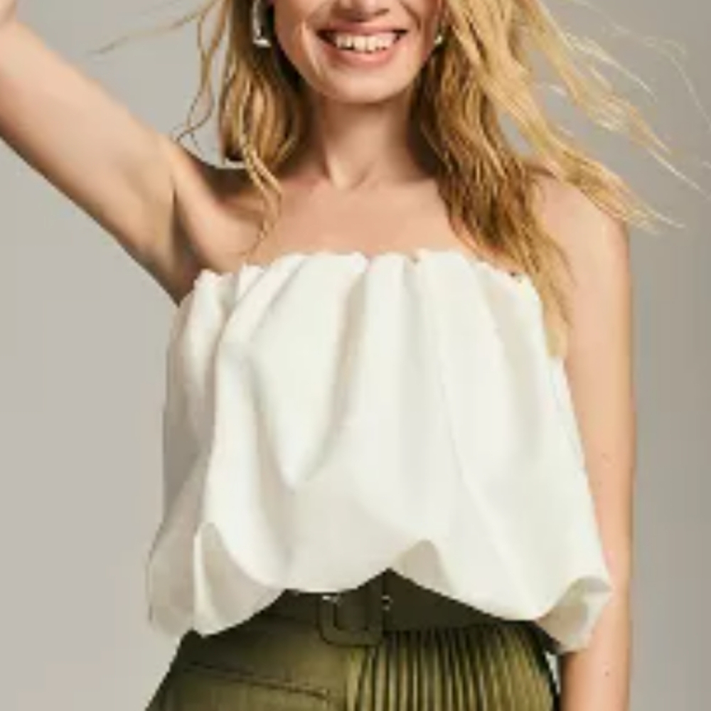 Anthropologie strapless bubble - rare find! NWT